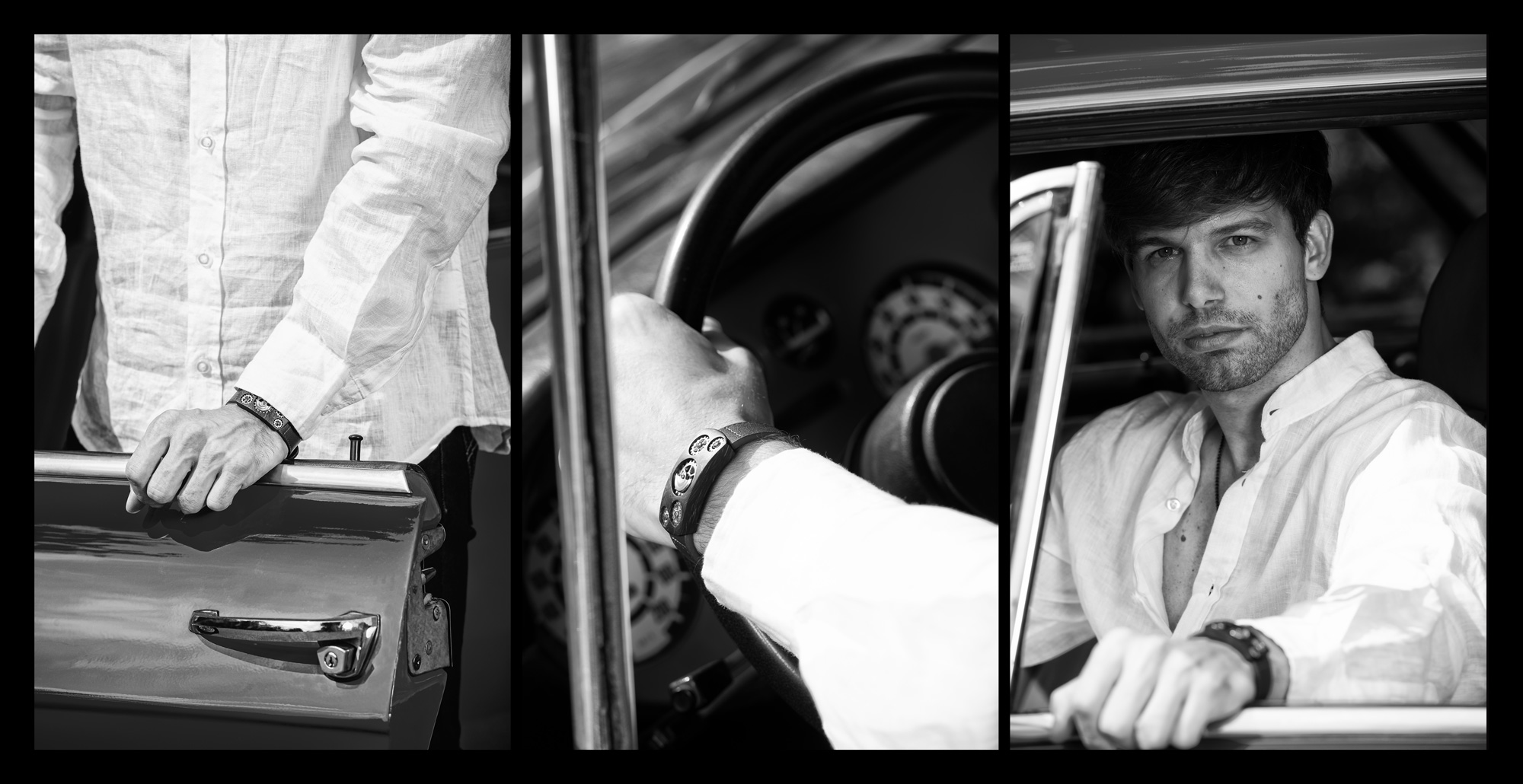 Essesteel Jewels - Deriva Creativa Uomo Auto d'epoca