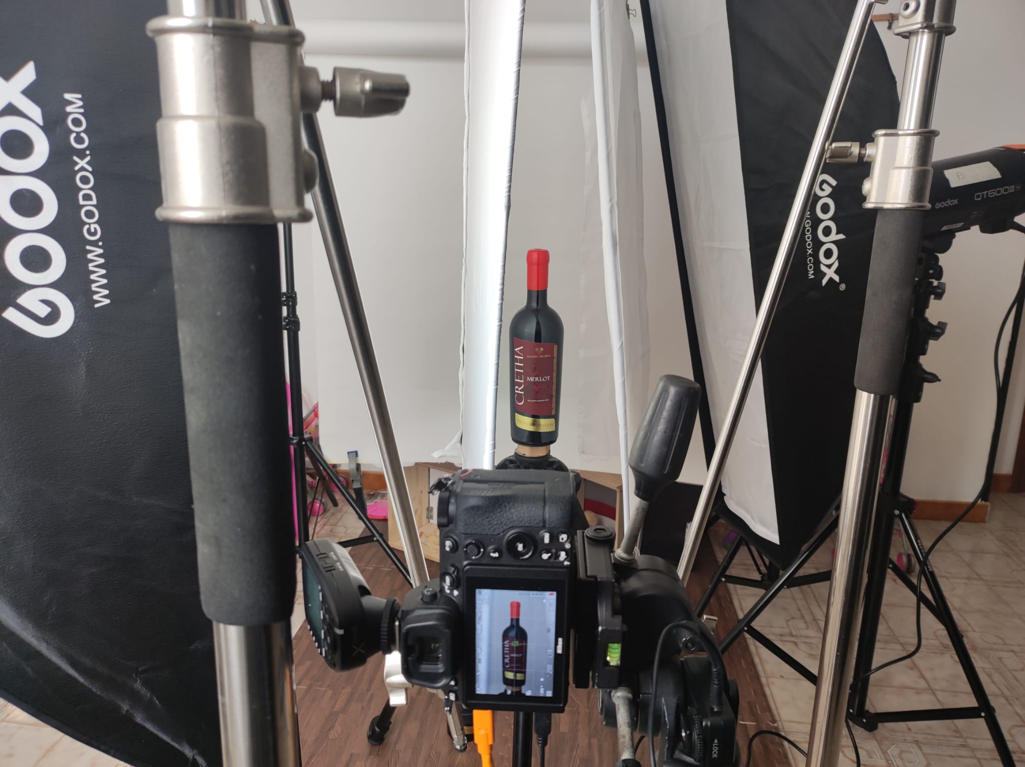 Luca Corsetti Commercial Photography Studio Setup